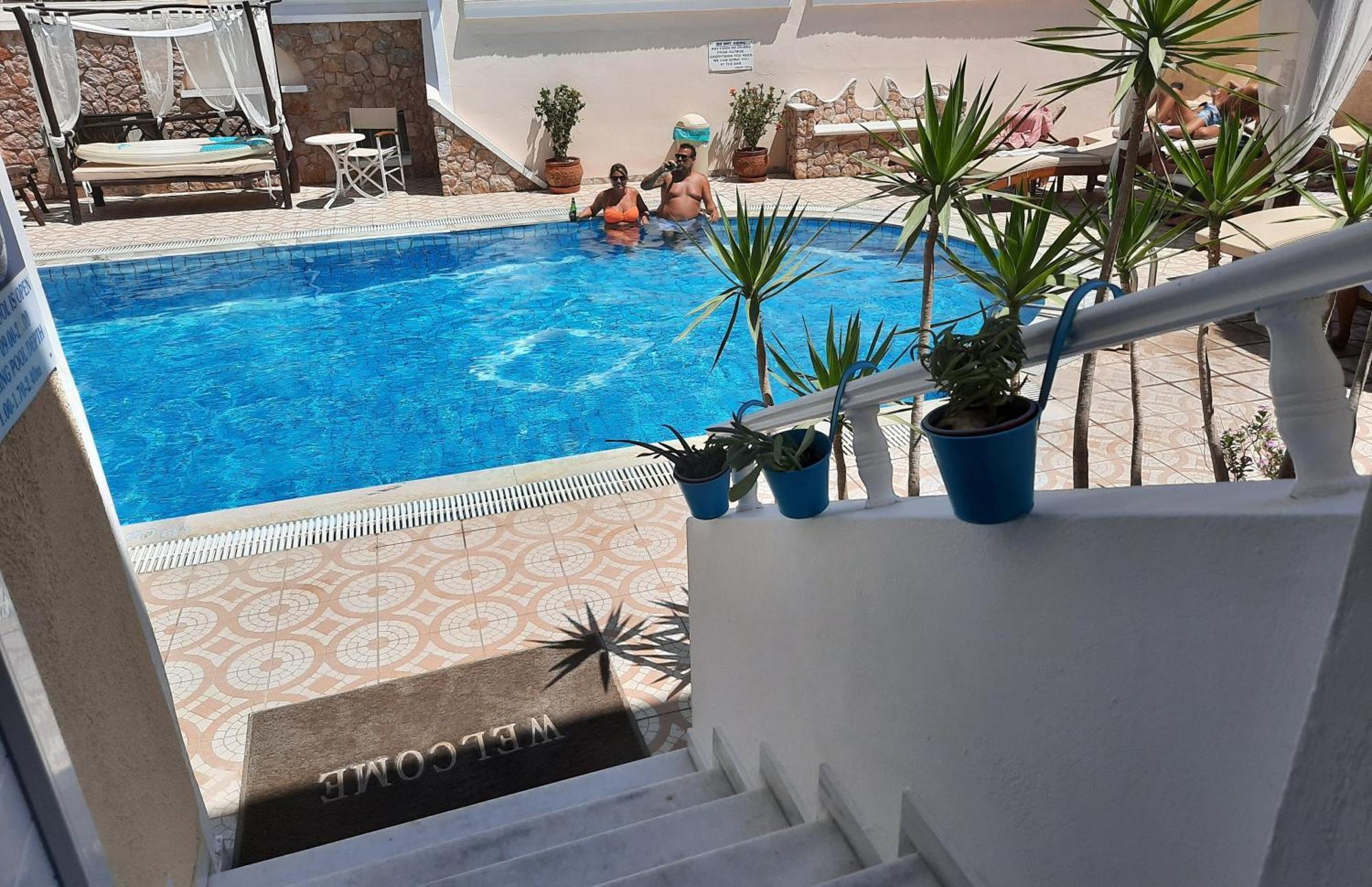 Hotel Zeus Kamári Kültér fotó